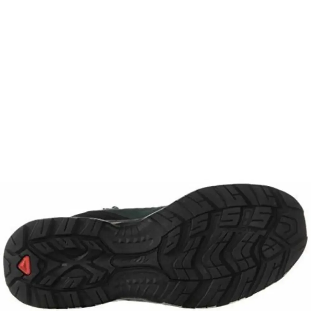 Salomon Women's Dark Green and Light Green Hiking Boots